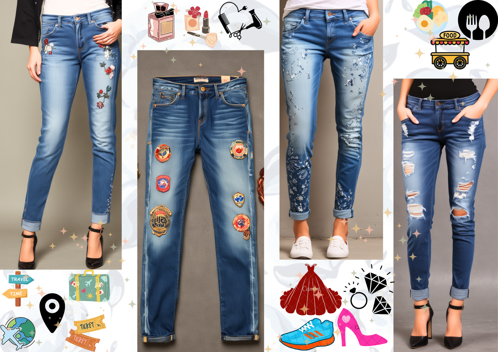 customizing denim for women fashion trends