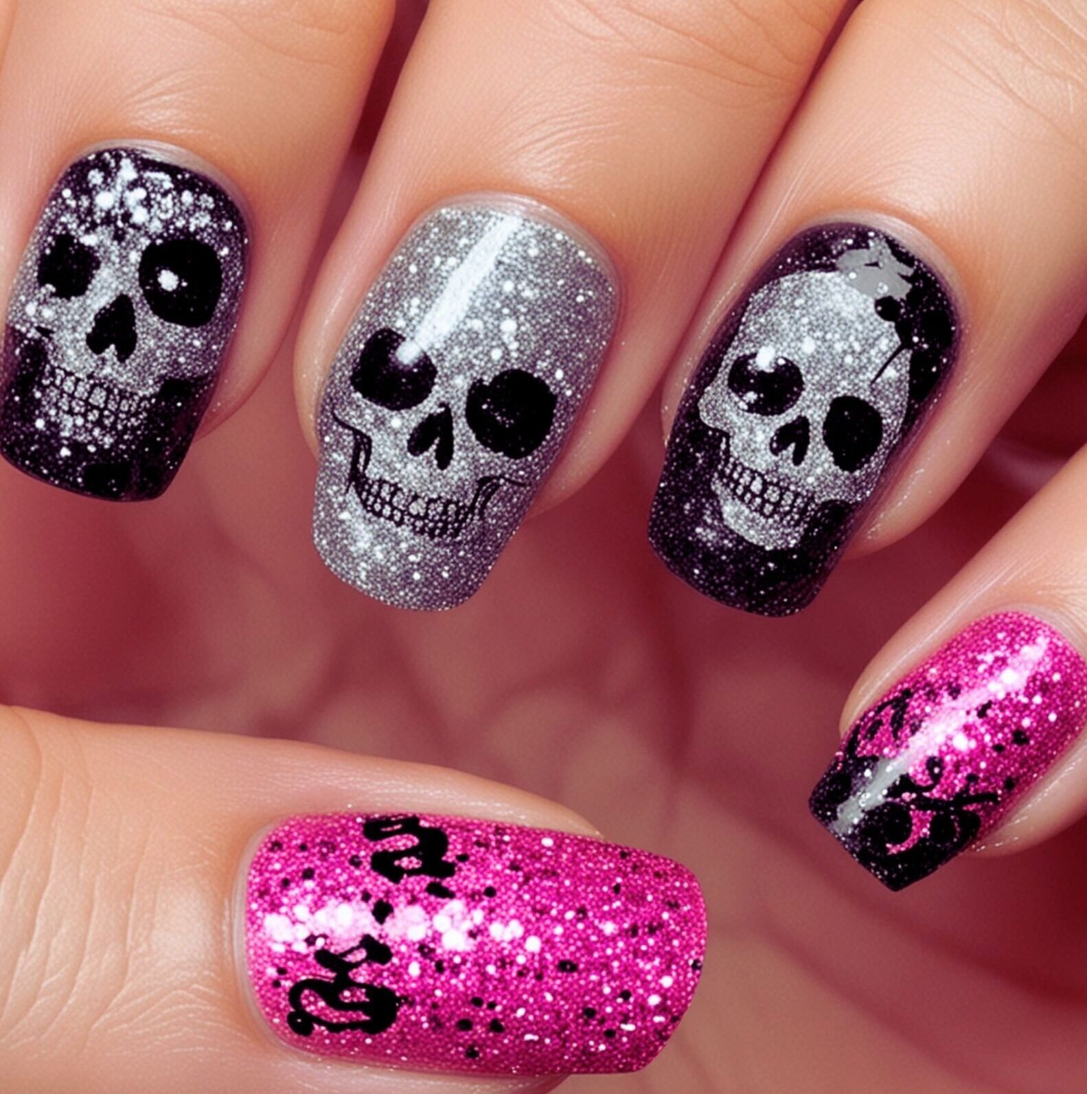 halloween nails