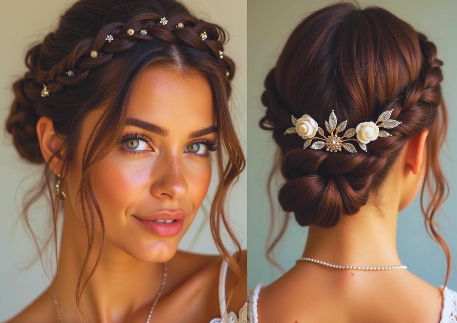 braided hairstyles, crown braid